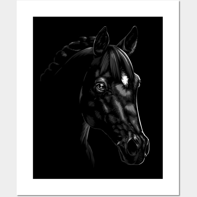 Beautiful Arabian horse Wall Art by albertocubatas